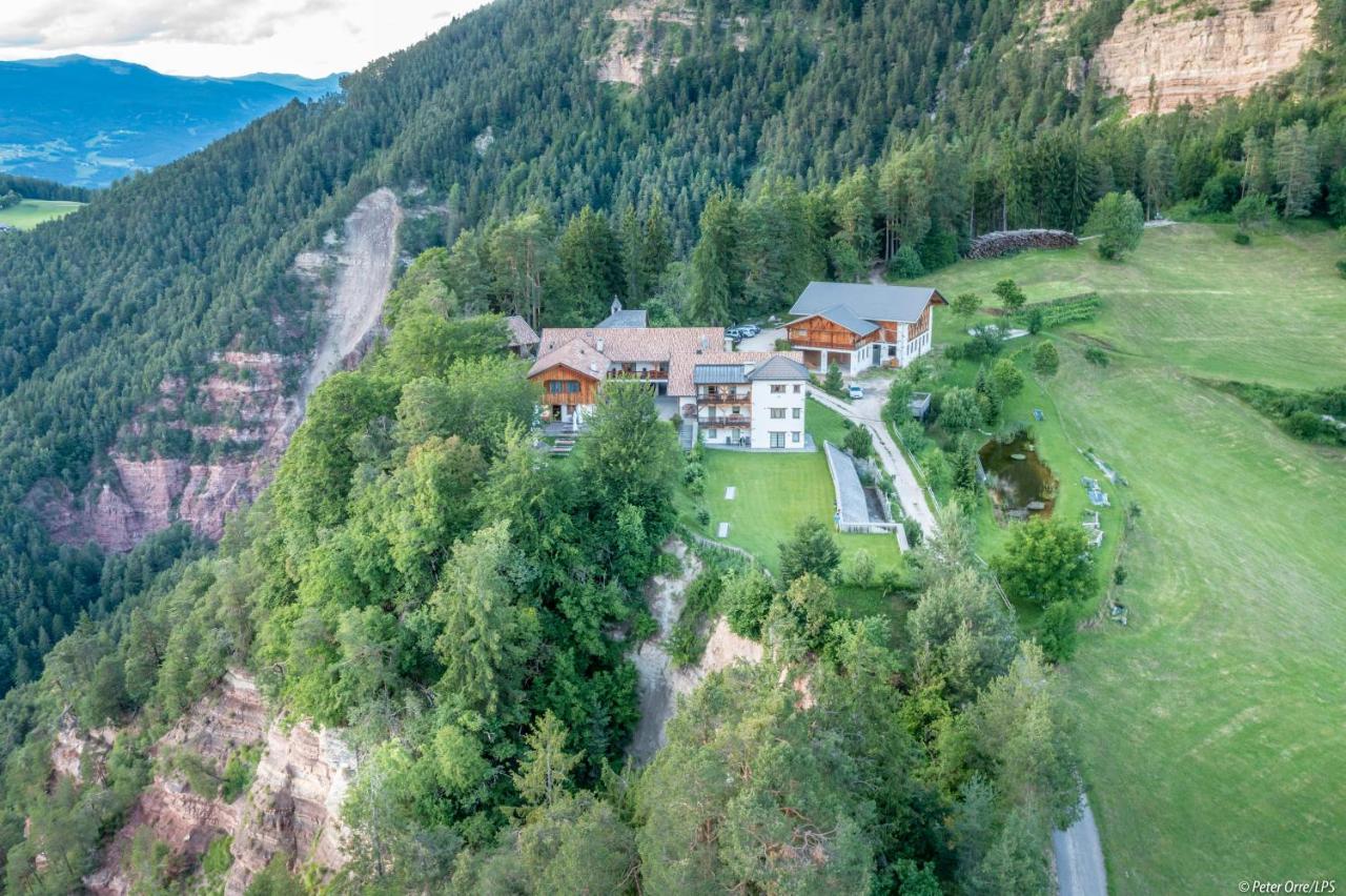 Ansitz Velseck-Residence Hotel Tires Bagian luar foto