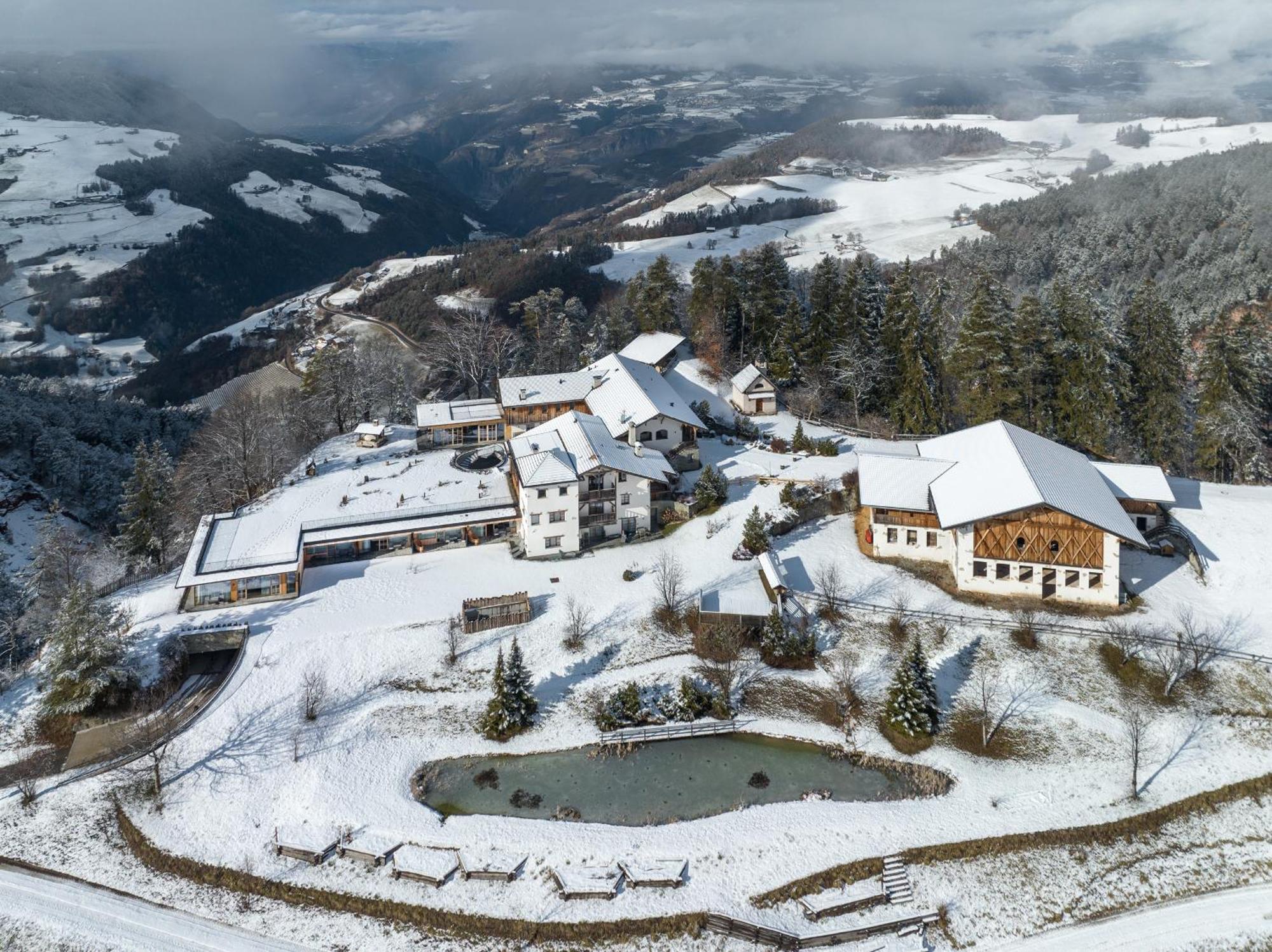 Ansitz Velseck-Residence Hotel Tires Bagian luar foto
