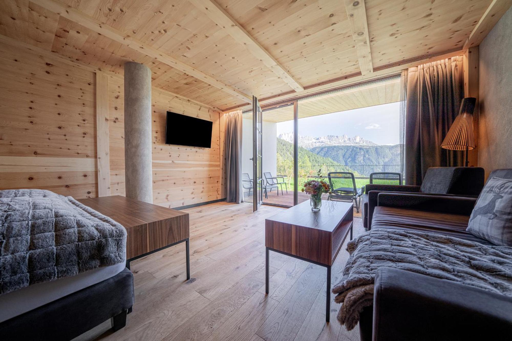 Ansitz Velseck-Residence Hotel Tires Bagian luar foto